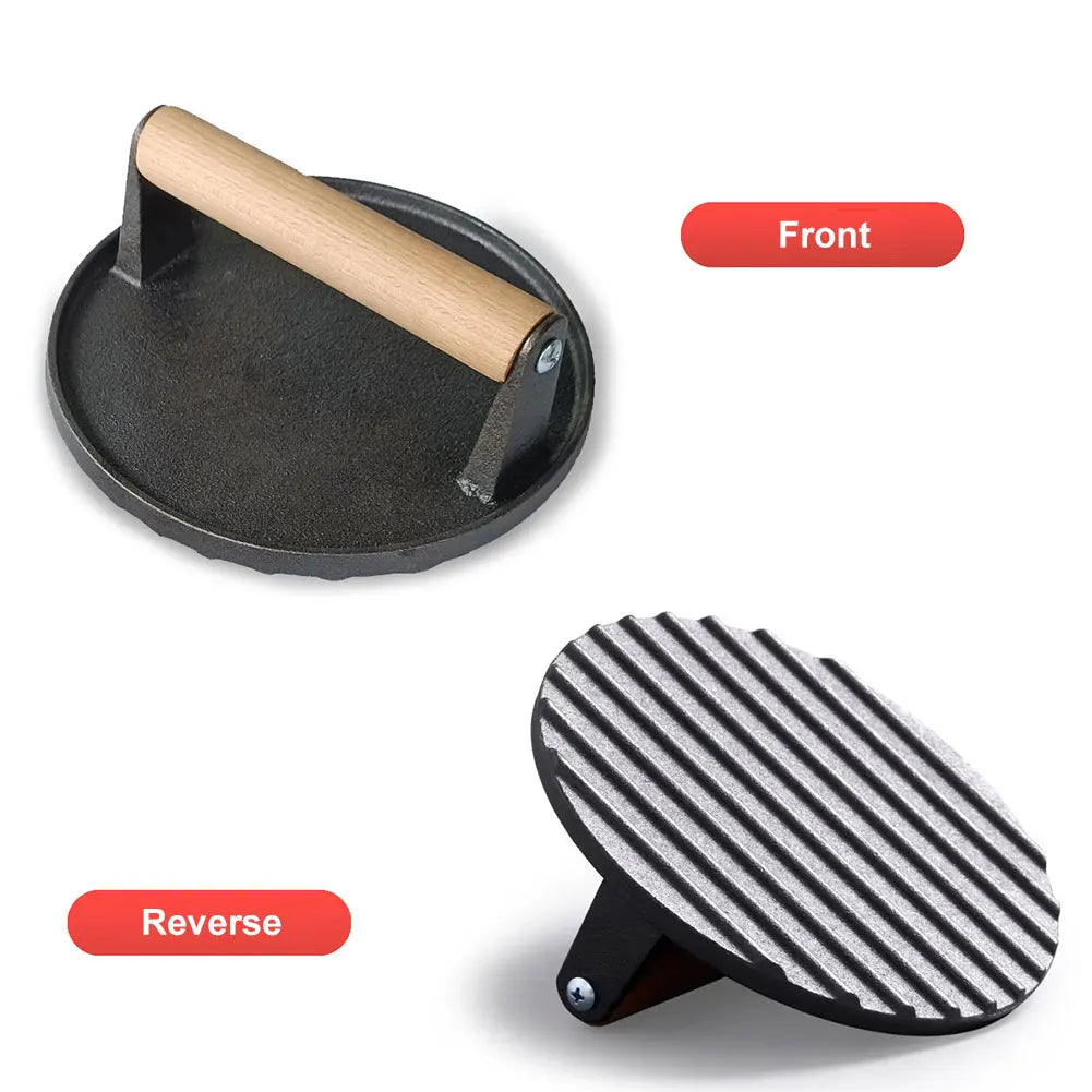 Cast Iron Burger Press