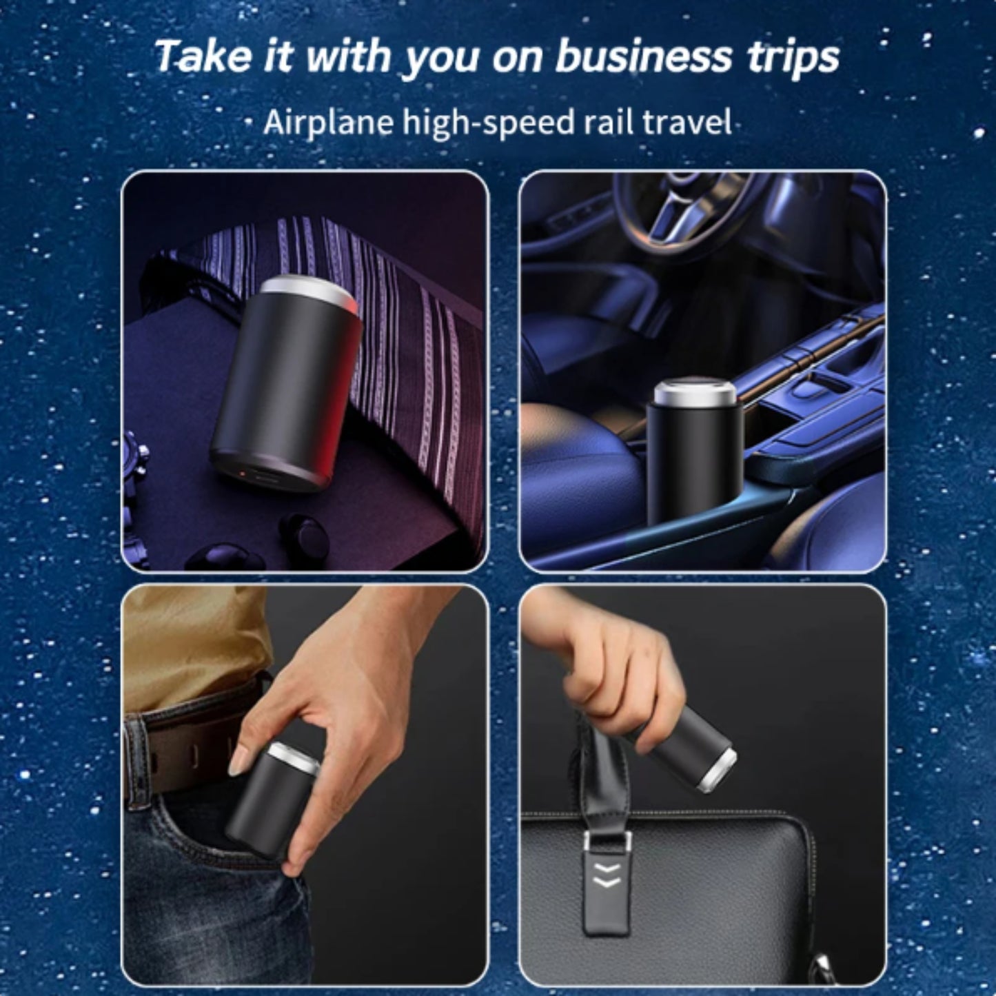 Steel Cannon Travel Razor