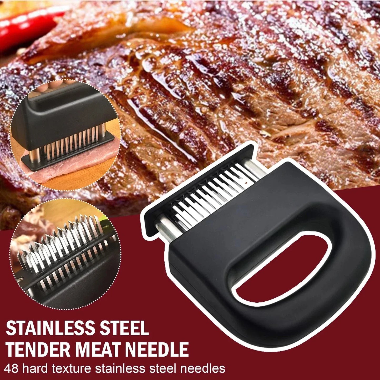 Stainless Steel Meat Tenderizer