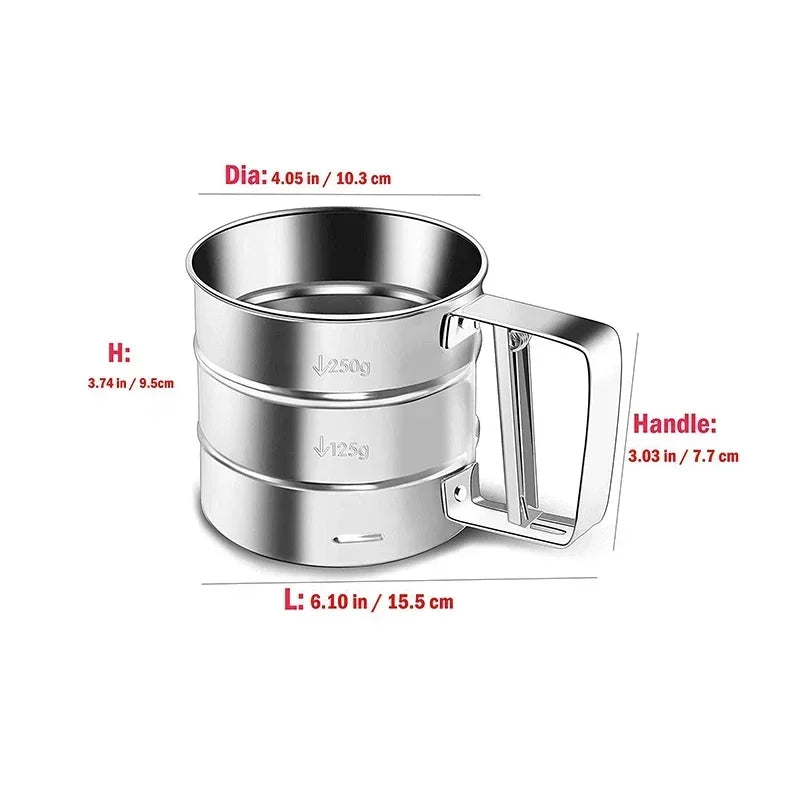 Stainless Steel Flour Sifter