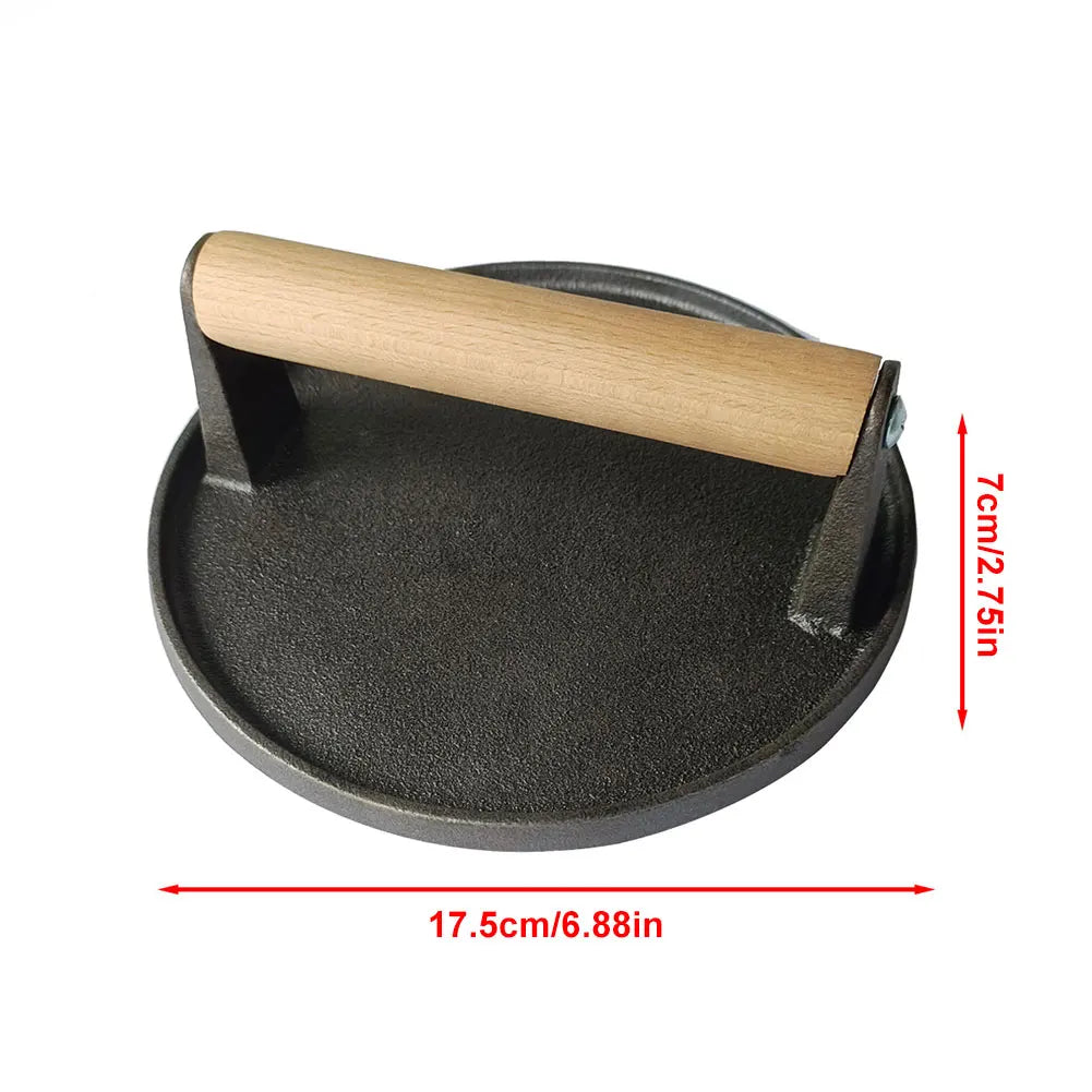 Cast Iron Burger Press